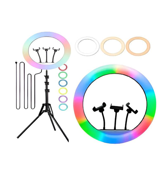 Aro de Luz Profesional RGB 56CM