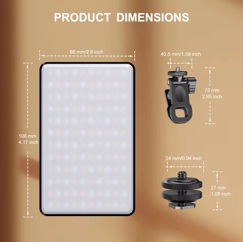 Luz LED Profesional ST-120 C/B/N