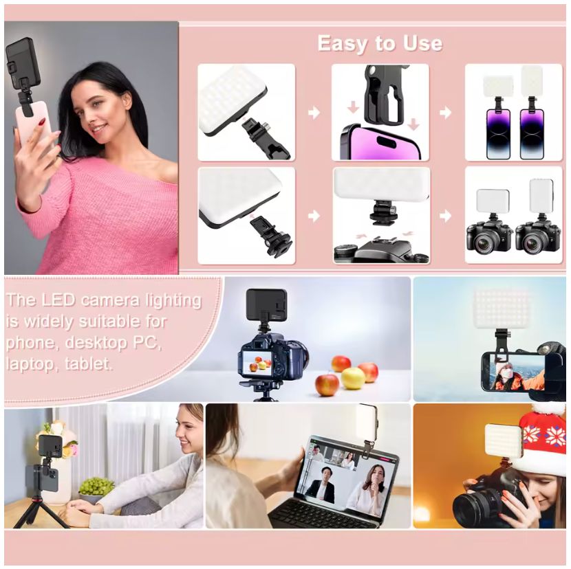 Luz LED Profesional Rosa C/N/B