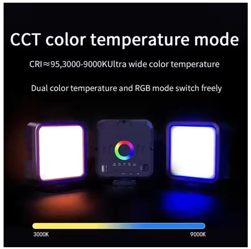 Luz LED Mini W70-7W RGB