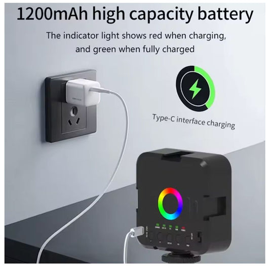 Luz LED Mini W70-7W RGB