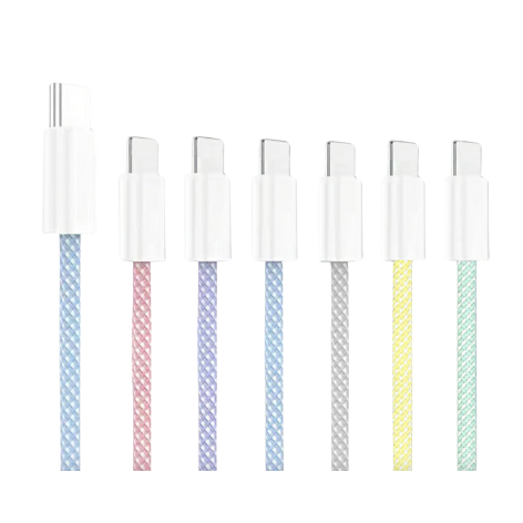 Cable Apple de conector Tipo C a USB-C de 1M - Colores