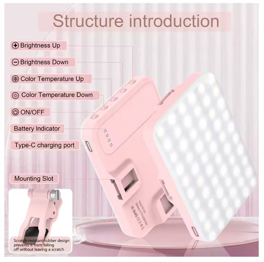 Luz LED Profesional Rosa C/N/B