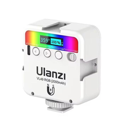 Luz LED Ulanzi VL49 RGB (Blanco)