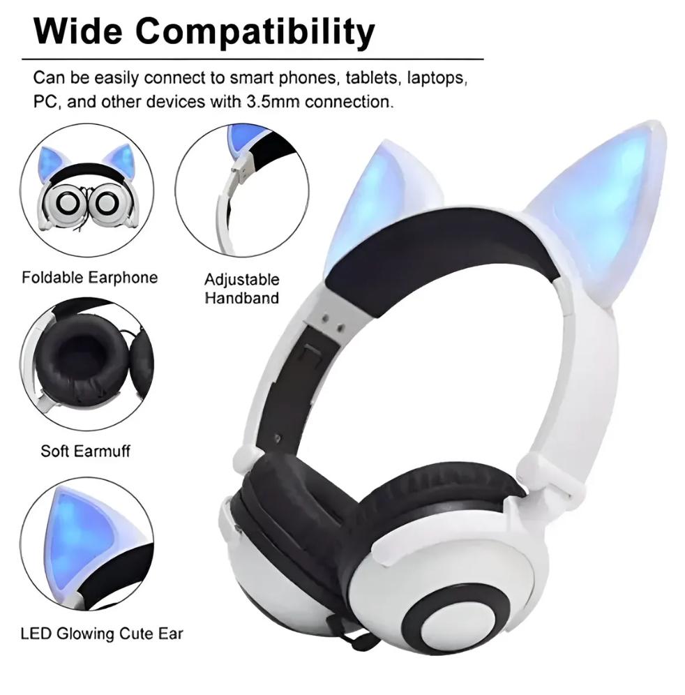 Audífonos Foldable Fox Ear